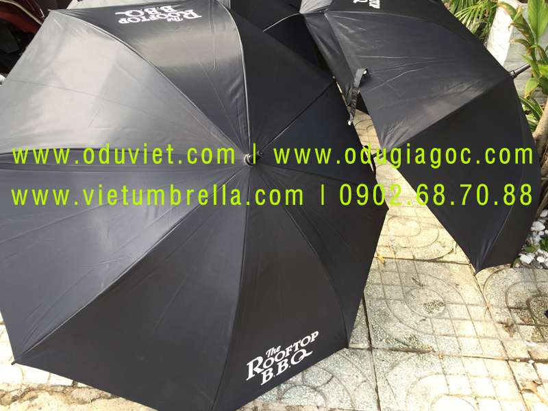 xưởng sản xuất ô dù cầm tay in logo quảng cáo